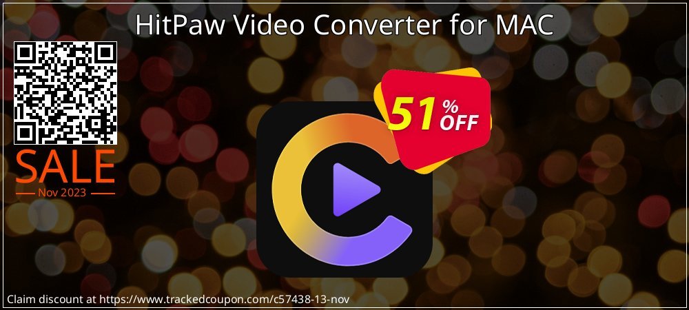 HitPaw Video Converter for MAC coupon on Christmas Eve offering sales