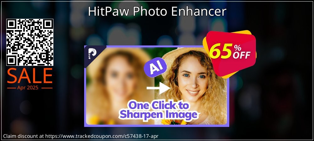 HitPaw Photo Enhancer coupon on April Fools' Day deals