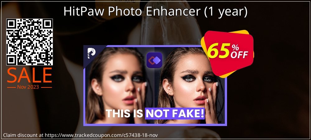 HitPaw Photo Enhancer - 1 year  coupon on Social Media Day offering discount