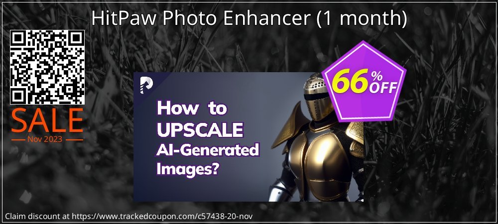 HitPaw Photo Enhancer - 1 month  coupon on Mother's Day offering sales