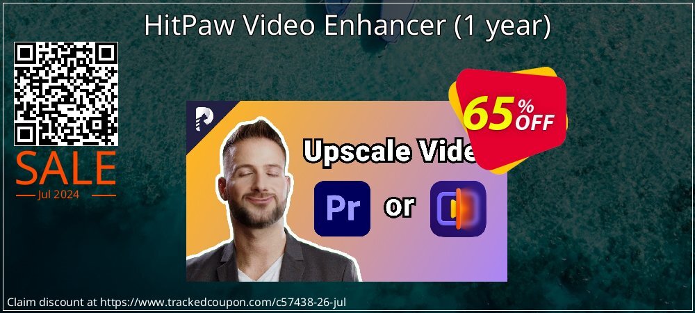 HitPaw Video Enhancer - 1 year  coupon on National Loyalty Day offer