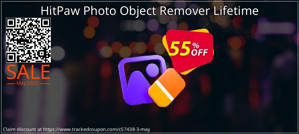 HitPaw Photo Object Remover Lifetime coupon on Easter Day offering sales