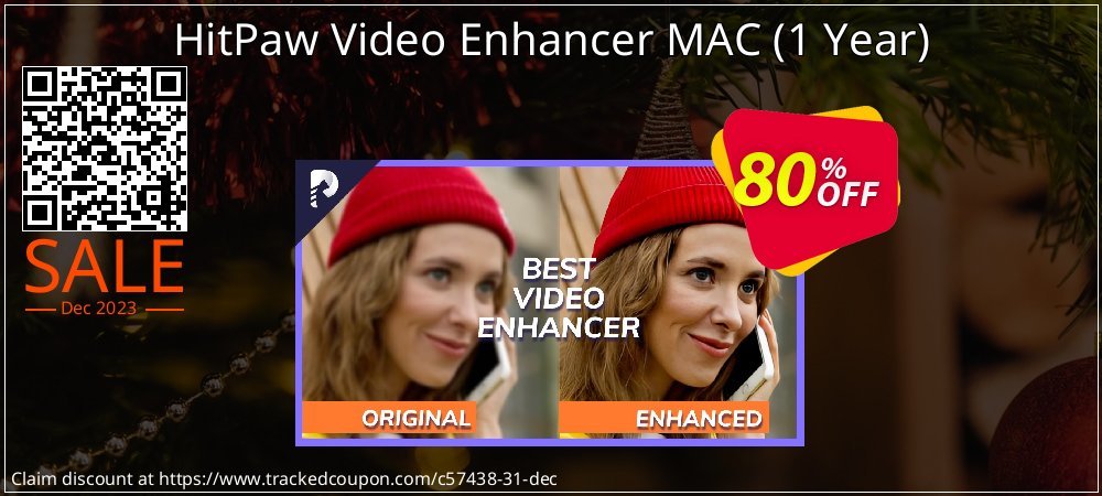 HitPaw Video Enhancer MAC - 1 Year  coupon on World Whisky Day discounts