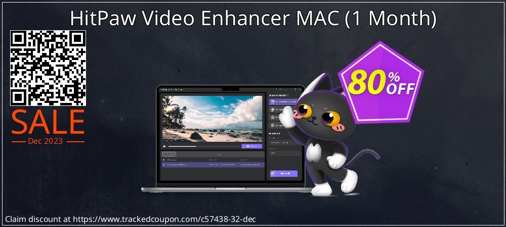 HitPaw Video Enhancer MAC - 1 Month  coupon on April Fools' Day discounts