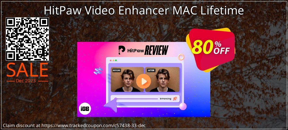 HitPaw Video Enhancer MAC Lifetime coupon on Easter Day promotions