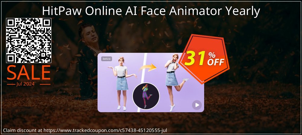 HitPaw Online AI Face Animator Yearly coupon on Mother Day discount