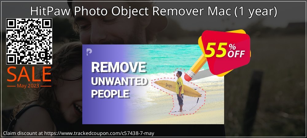 HitPaw Photo Object Remover Mac - 1 year  coupon on Summer offer