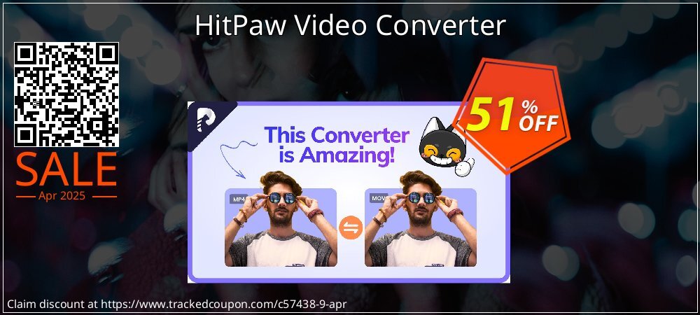 HitPaw Video Converter coupon on National Smile Day discount