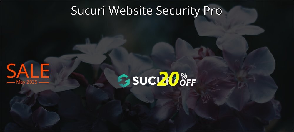Sucuri Website Security Pro coupon on National Memo Day super sale