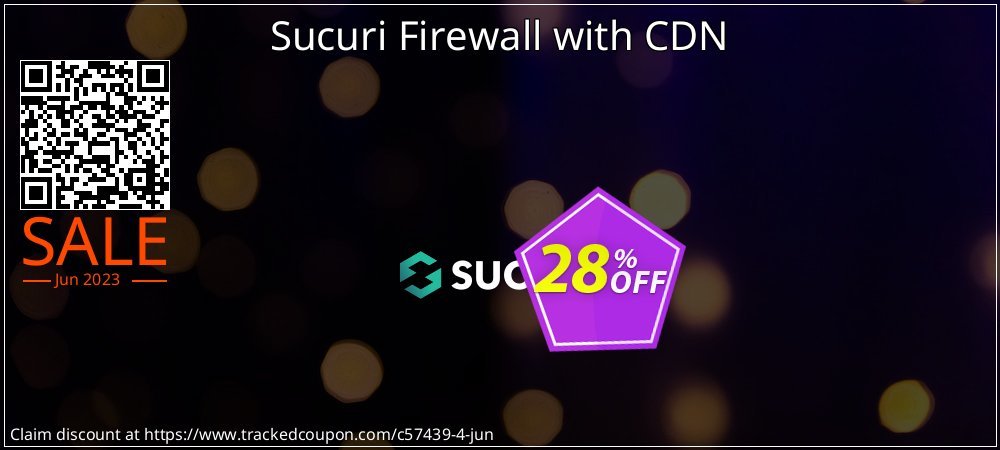 Sucuri Websites Firewall with CDN coupon on National Smile Day promotions