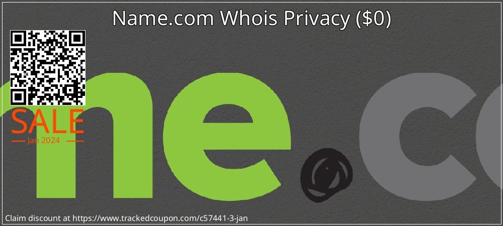 Name.com Whois Privacy - $0  coupon on Mario Day discounts