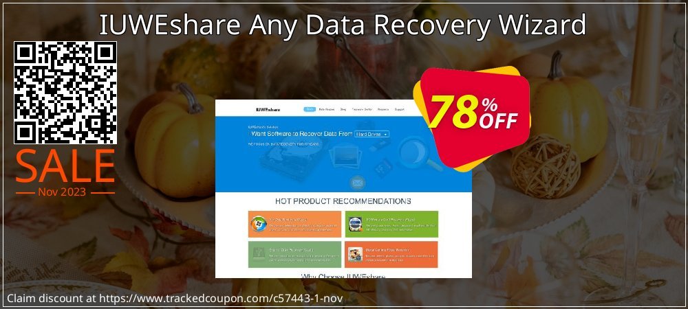IUWEshare Any Data Recovery Wizard coupon on World Party Day promotions
