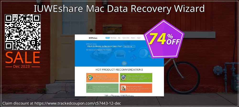 IUWEshare Mac Data Recovery Wizard coupon on Working Day offer