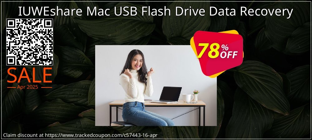 IUWEshare Mac USB Flash Drive Data Recovery coupon on World Party Day offering sales