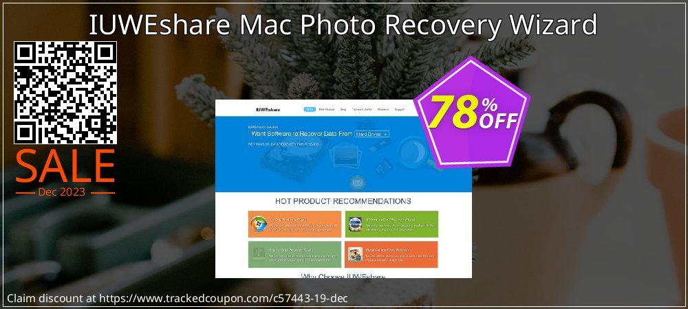 IUWEshare Mac Photo Recovery Wizard coupon on April Fools' Day discounts