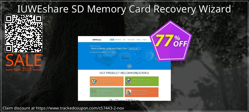 IUWEshare SD Memory Card Recovery Wizard coupon on April Fools' Day sales