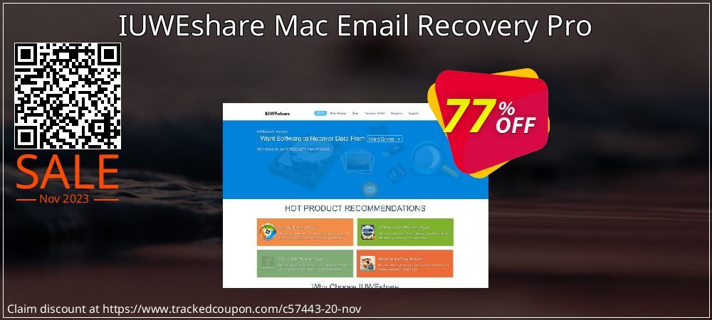 IUWEshare Mac Email Recovery Pro coupon on Mother Day deals