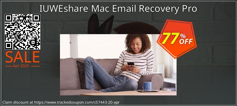 IUWEshare Mac Email Recovery Pro coupon on National Walking Day sales