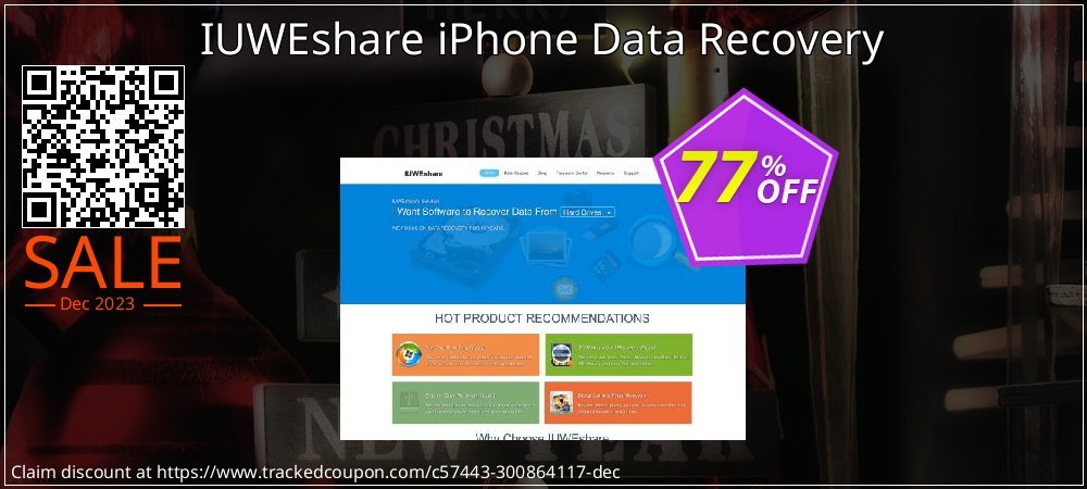 IUWEshare iPhone Data Recovery coupon on April Fools' Day deals