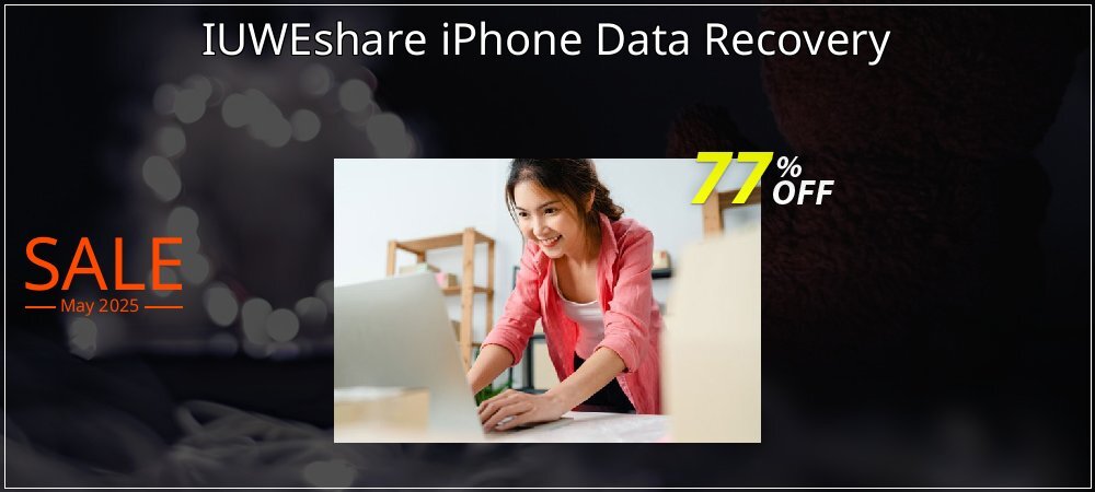 IUWEshare iPhone Data Recovery coupon on April Fools' Day deals