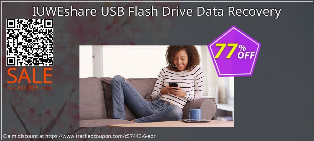 IUWEshare USB Flash Drive Data Recovery coupon on World Party Day offering discount