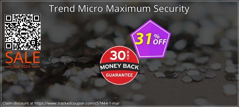 Trend Micro Maximum Security coupon on World Party Day sales