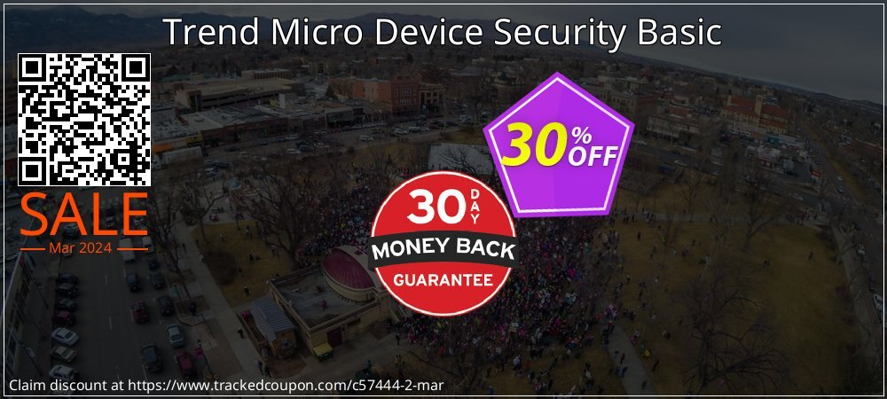 Trend Micro Device Security Basic coupon on April Fools' Day deals