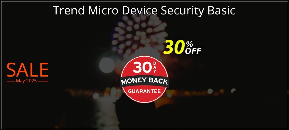 Trend Micro Device Security Basic coupon on Working Day offer