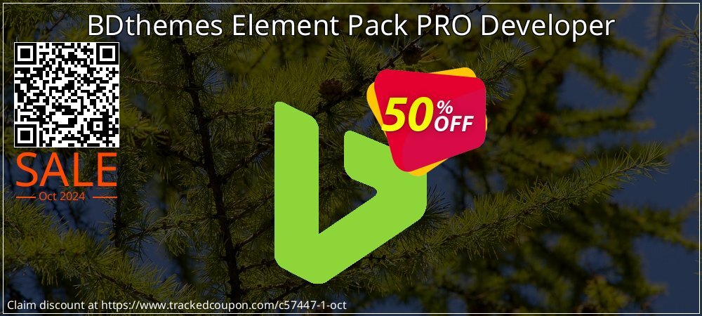BDthemes Element Pack PRO Developer coupon on National Loyalty Day offering discount