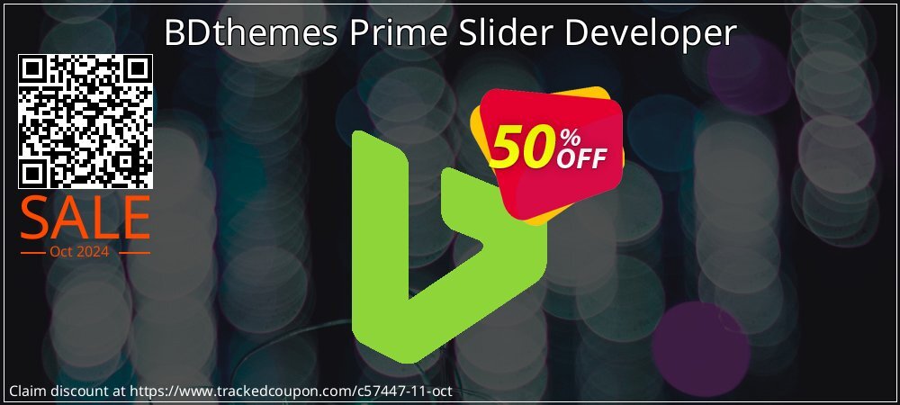 BDthemes Prime Slider Developer coupon on National Loyalty Day offering sales