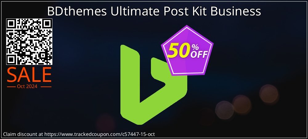 BDthemes Ultimate Post Kit Business coupon on Mother Day sales
