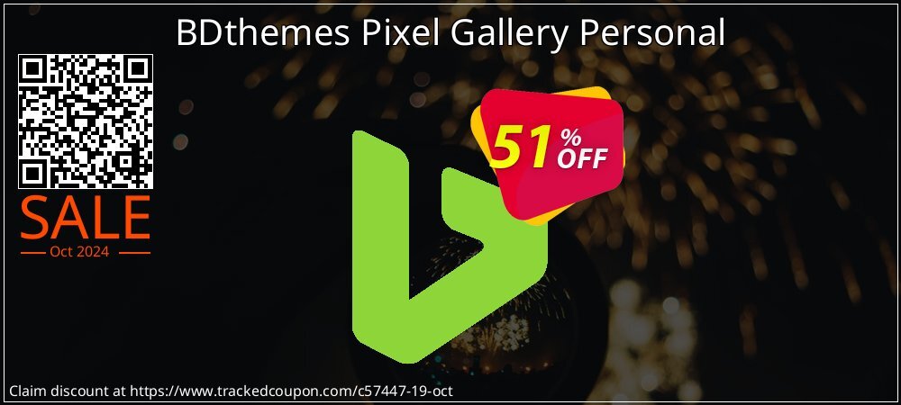 BDthemes Pixel Gallery Personal coupon on World Password Day offering discount