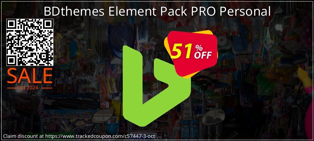BDthemes Element Pack PRO Personal coupon on Constitution Memorial Day super sale