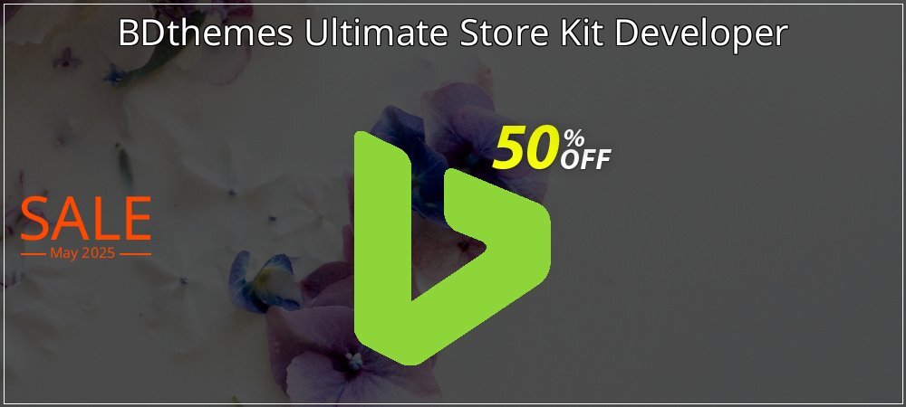 BDthemes Ultimate Store Kit Developer coupon on World Password Day discounts