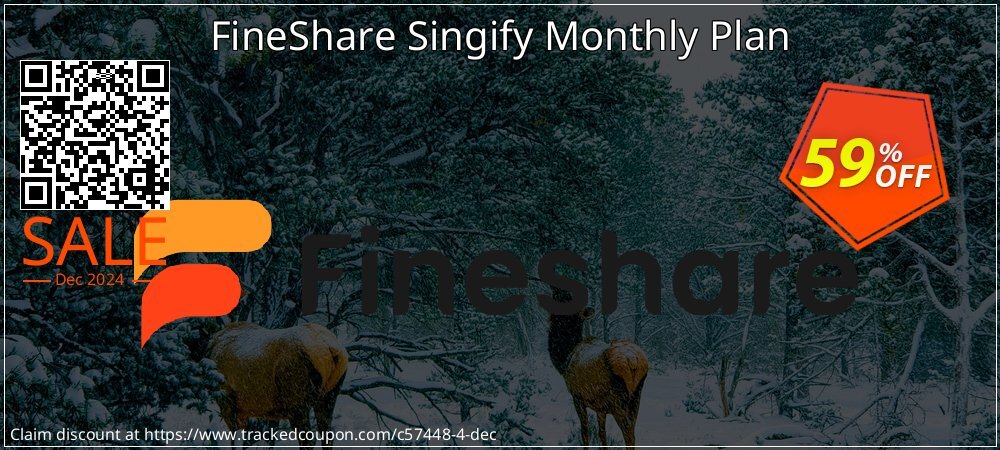 FineShare Singify Monthly Plan coupon on Tell a Lie Day discounts