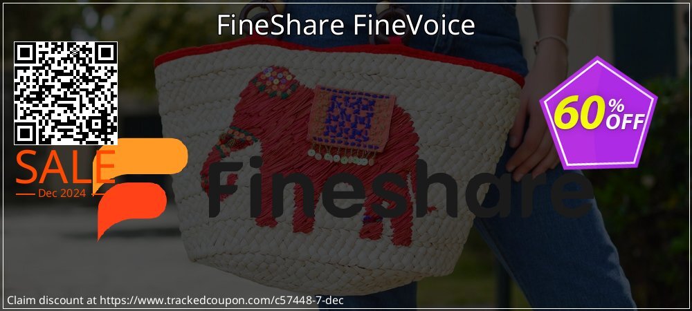 FineShare FineVoice coupon on April Fools' Day deals