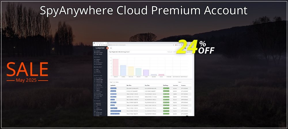 SpyAnywhere Cloud Premium Account coupon on Working Day promotions