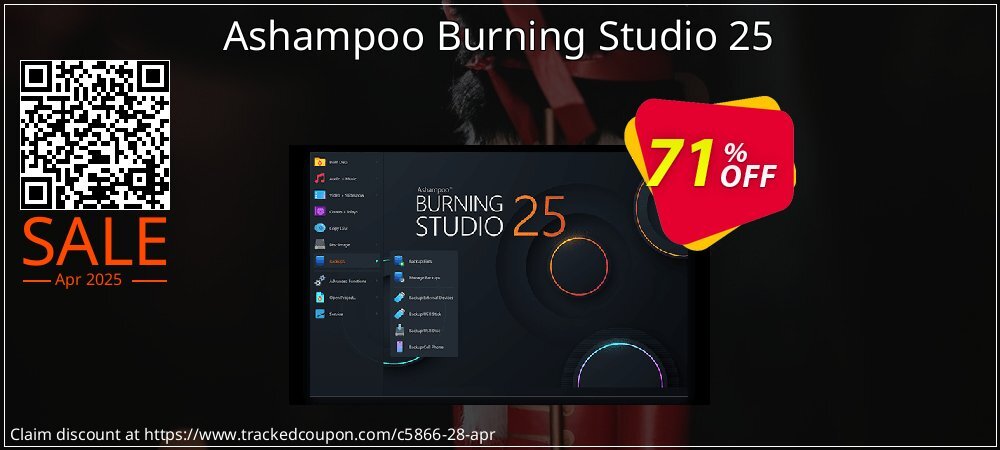 Ashampoo Burning Studio 25 coupon on Easter Day deals