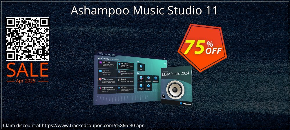 Ashampoo Music Studio 11 coupon on Mother Day offering discount