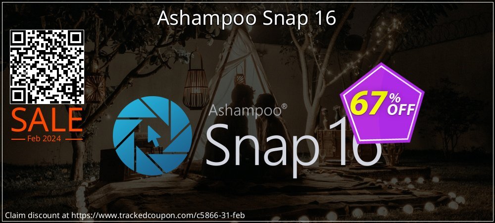 Get 58% OFF Ashampoo Snap 12 offering sales