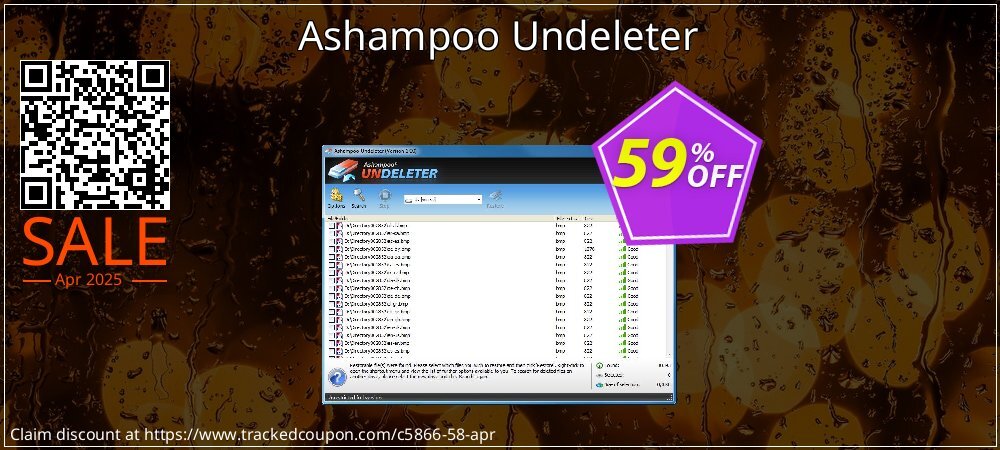 Ashampoo Undeleter coupon on Easter Day offering discount