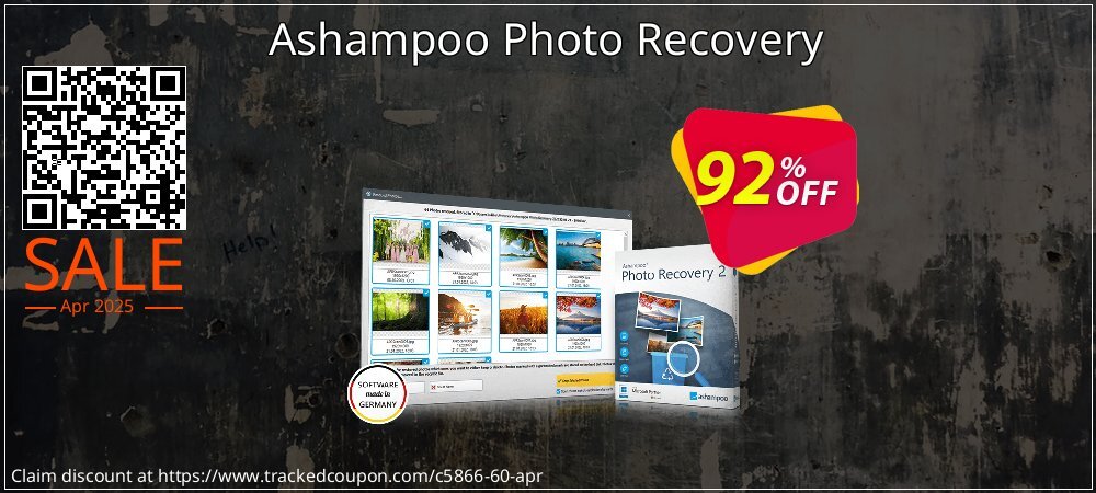 Ashampoo Photo Recovery coupon on World Backup Day offering sales