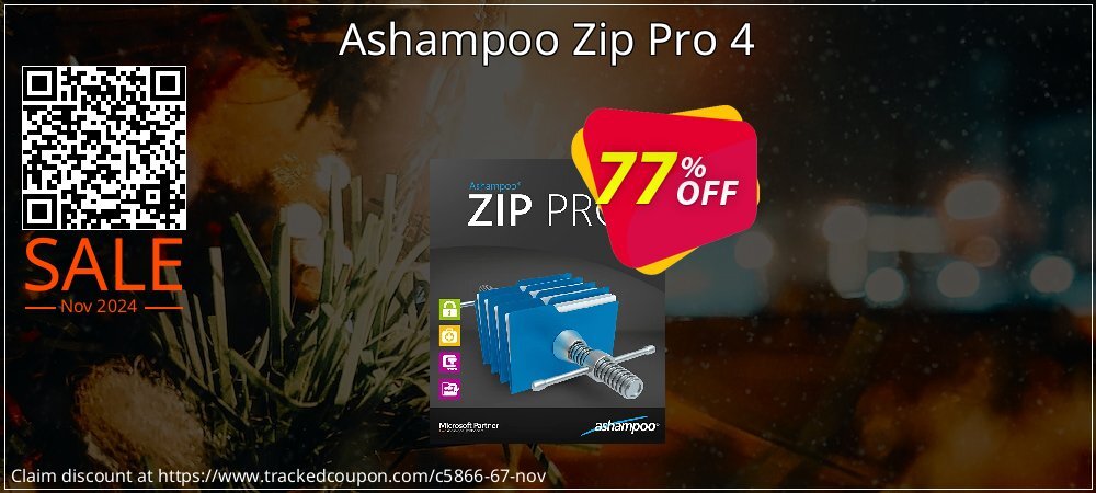 Ashampoo Zip Pro 4 coupon on April Fools' Day offering discount