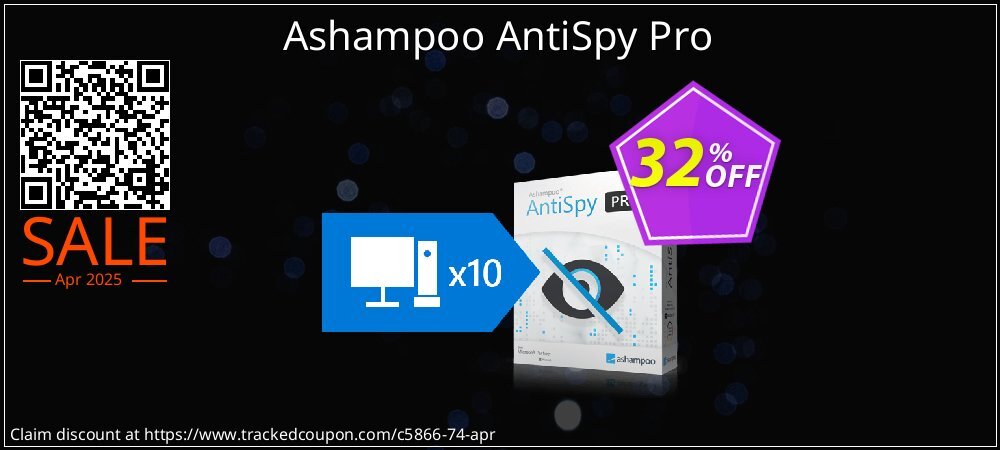 Ashampoo AntiSpy Pro coupon on April Fools' Day deals