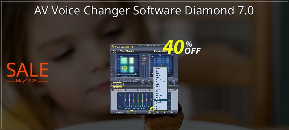 AV Voice Changer Software Diamond 7.0 coupon on Tell a Lie Day sales