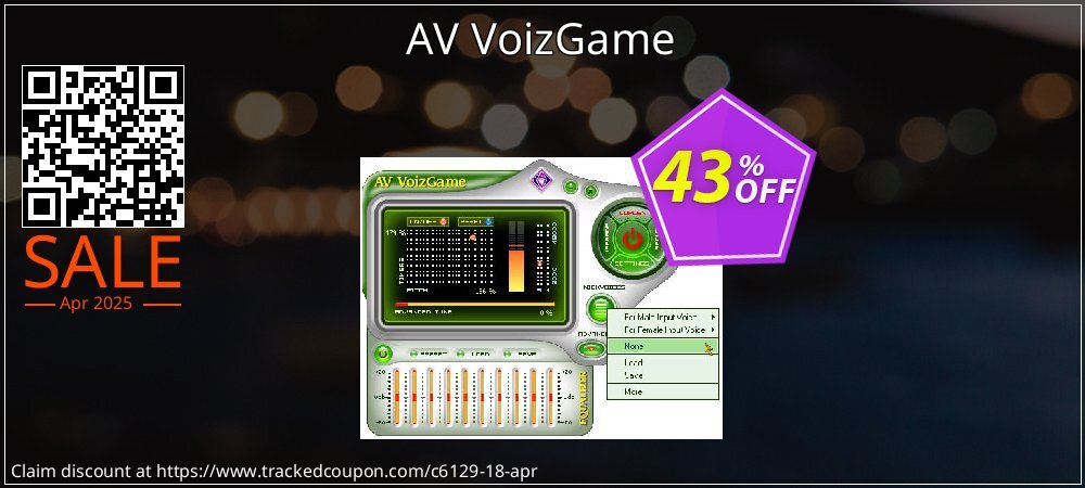 AV VoizGame coupon on Easter Day offer