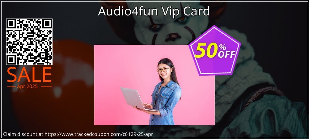 Audio4fun Vip Card coupon on National Walking Day sales