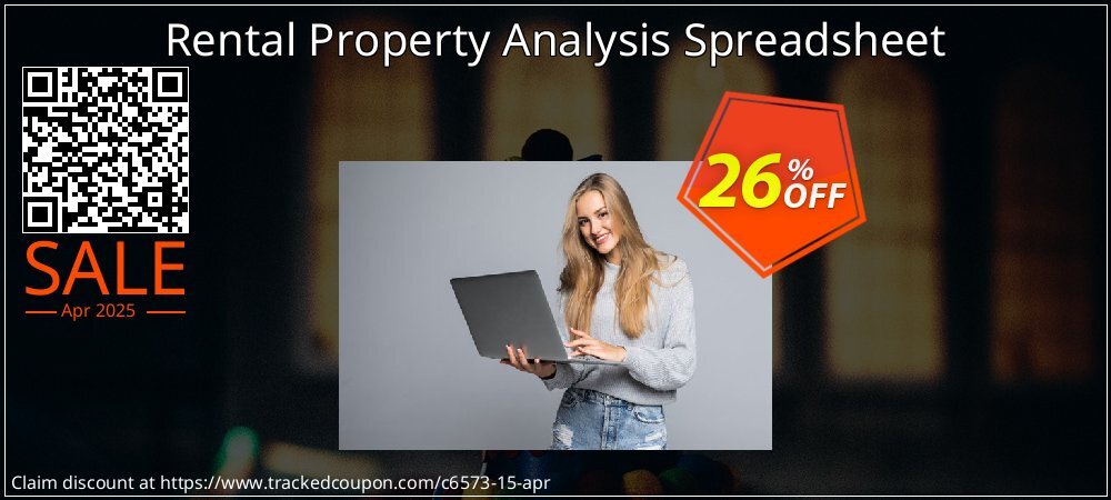 Rental Property Analysis Spreadsheet coupon on National Walking Day offer