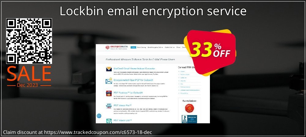 Lockbin email encryption service coupon on Easter Day offering sales