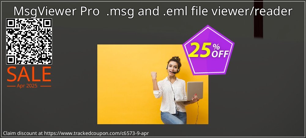 MsgViewer Pro  .msg and .eml file viewer/reader coupon on Tell a Lie Day offering sales